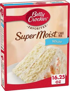 Betty Crocker Supermoist White Cake Mix 461g