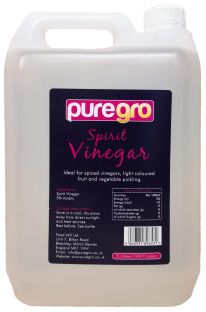 Puregro White Spirit Vinegar, 5 Litres