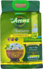 Puregro Platinum Extra Long Grain Basmati Rice 5kg