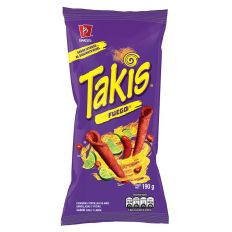 Takis Fuego Chilli and Lime flavoured Corn Chips 190g