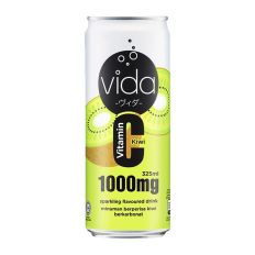 Vida Vitamin 'C' Kiwi flavoured  Sparkling drink 325ml