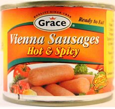 Grace Vienna Sausages Hot & Spicy 200g