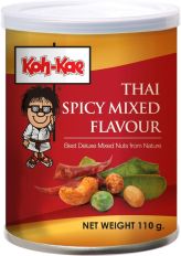 Koh-Kae Thai Spicy Mixed Flavour Peanuts 110g