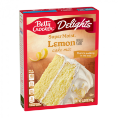 Betty Crocker Super Moist Lemon Cake Mix 375g