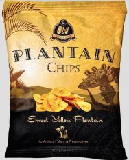 Olu Olu Sweet Yellow Plantain Chips 60g (Pack of 24)