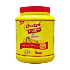 Checkers Banana Flavour Custard Powder 1kg