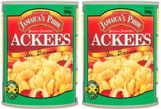 Jamaica's Pride Ackee (In Brine) 540g (Pack of 2)