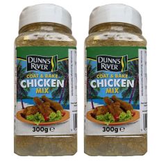 Dunn's River Coat & Bake Chicken Mix 300g (Pack of 2)