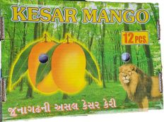  Kesar Indian Mangoes (Box of 12)