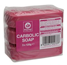 Fitzroy Carbolic Soap (3 X 125g)