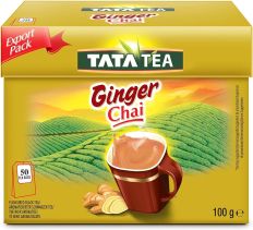 TATA Tea Ginger Chai 100g (50 TEA BAGS)