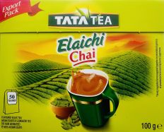 TATA Tea Elaichi Chai 100g (50 Tea Bags)