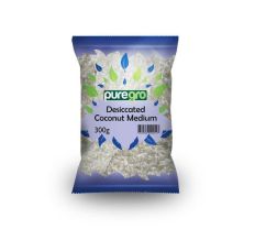 Puregro Desiccated Coconut Medium 300g