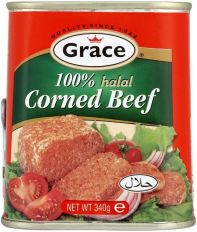 Grace Corned Beef (Halal) 340g